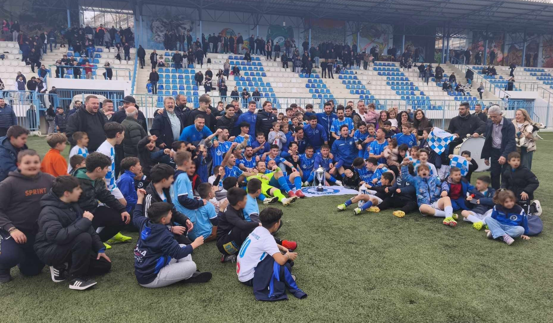Οι Ακρίτες Συκεών στον θρόνο του ερασιτεχνικού Πρωταθλήματος Μακεδονίας