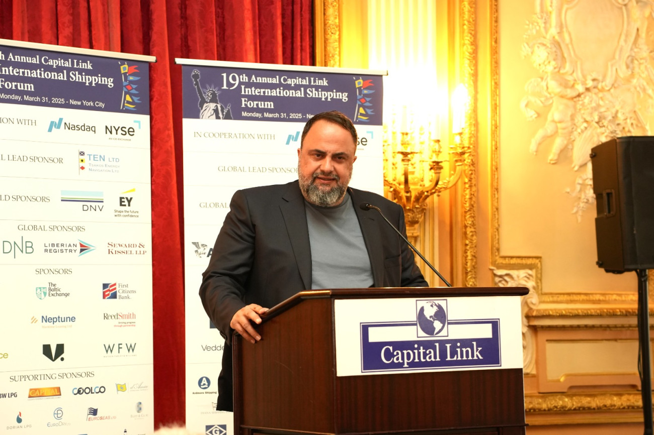 Βαγγέλης Μαρινάκης: Μια εποχή αλλαγών με ευκαιρίες για τη ναυτιλία