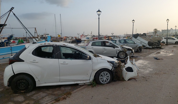 Κήρυξη κατάστασης έκτακτης ανάγκης στην Πάρο λόγω καταστροφικών πλημμυρών