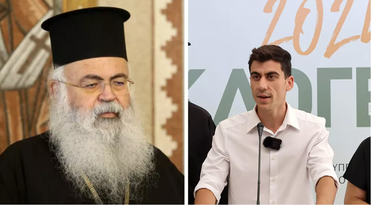 Ο αρχιεπίσκοπος Κύπρου κατηγορεί τον Φειδία Παναγιώτου ότι είναι όργανο της Τουρκίας