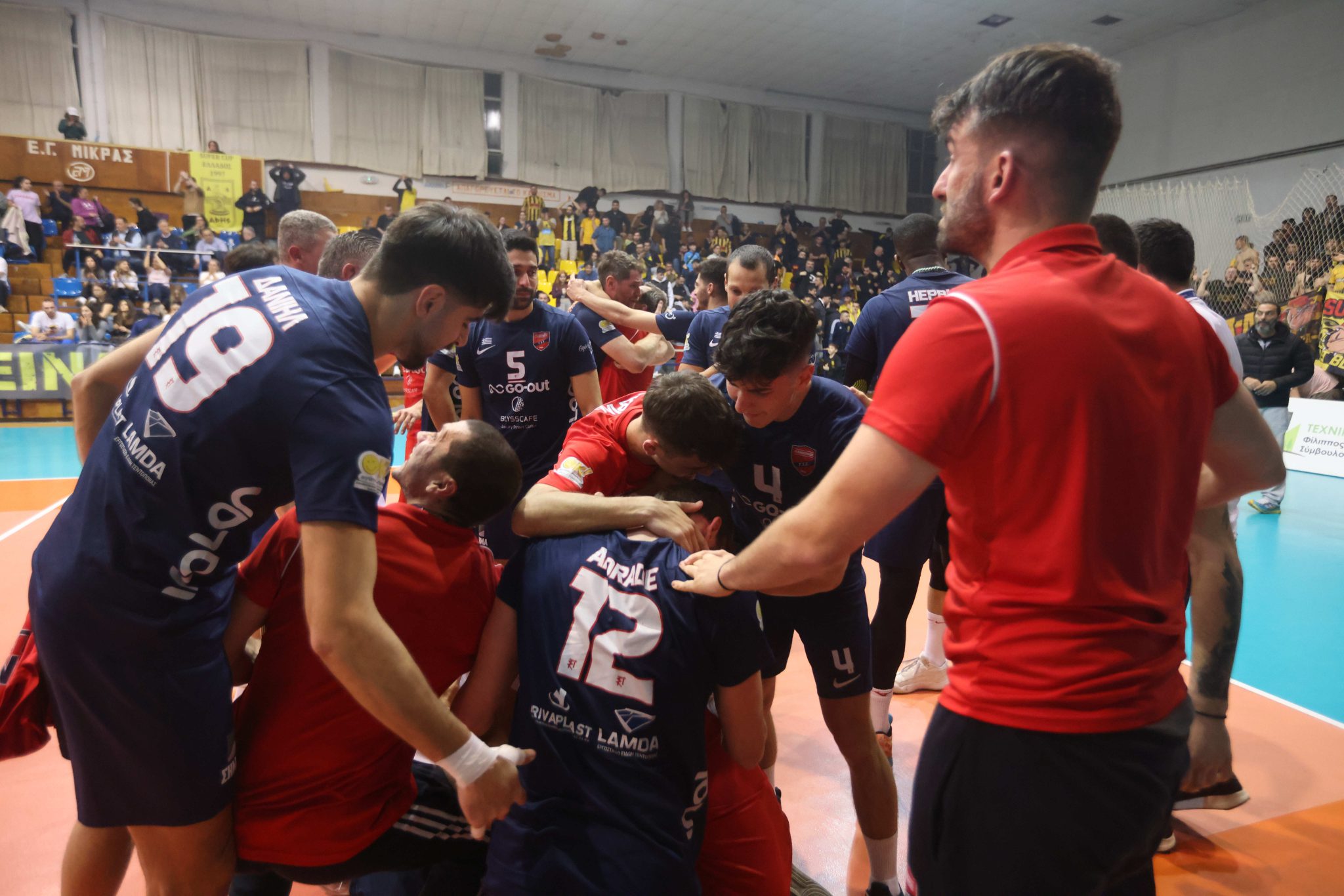 Άρης – Πανιώνιος 1-3: Ιστορική άνοδος του Πανιωνίου στη Volley League