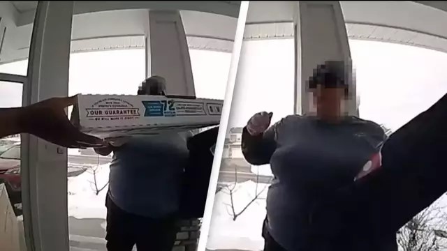 Ντελιβεράς σώζει τη ζωή γυναίκας με ψιθυριστή έκκληση για βοήθεια