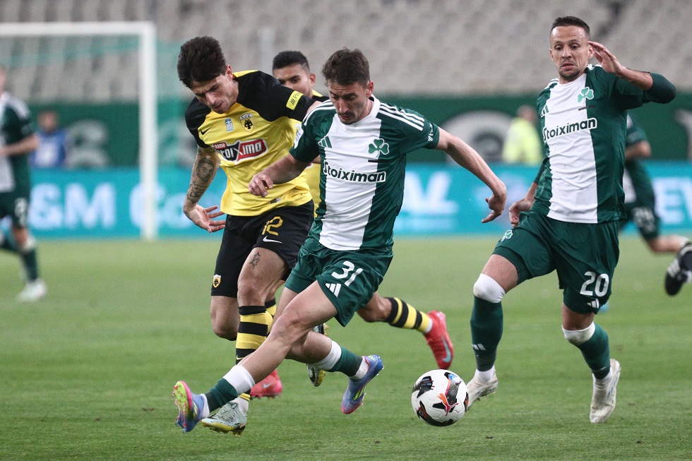 Super League: Νέα βαθμολογία στα play offs 1-4 μετά τις νίκες ΠΑΟΚ και Παναθηναϊκού