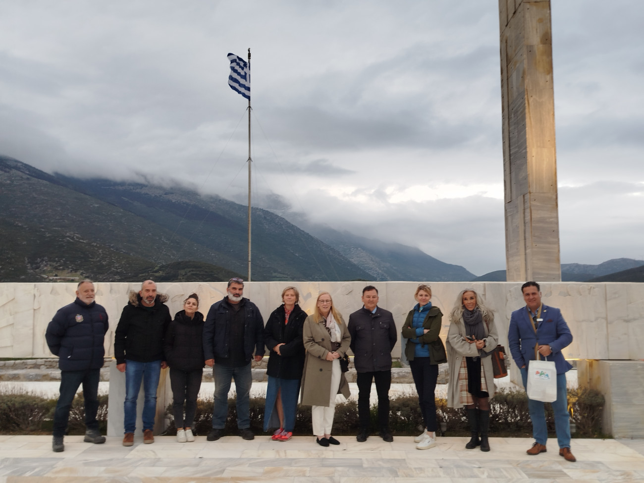 Επίσκεψη αντιπροσωπείας του Κογκρέσου Τοπικών και Περιφερειακών Αρχών στο Δήμο Διστόμου Αράχωβας Αντίκυρας
