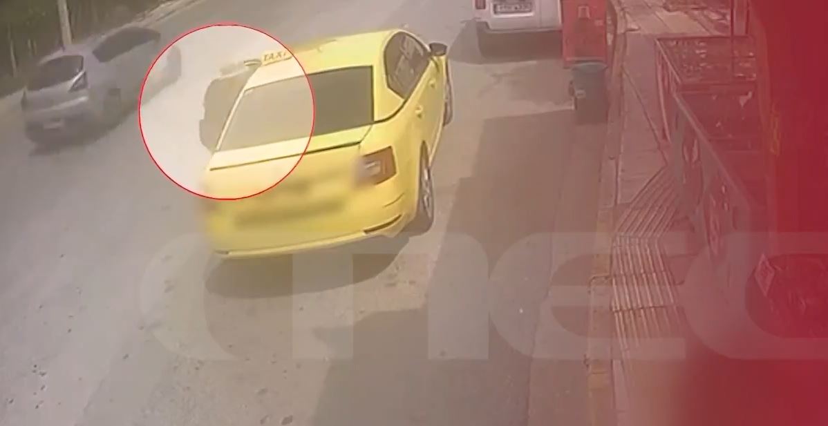 Το εντυπωσιακό βίντεο και η καταδίωξη του 46χρονου που έκλεψε ταξί στη Μεταμόρφωση
