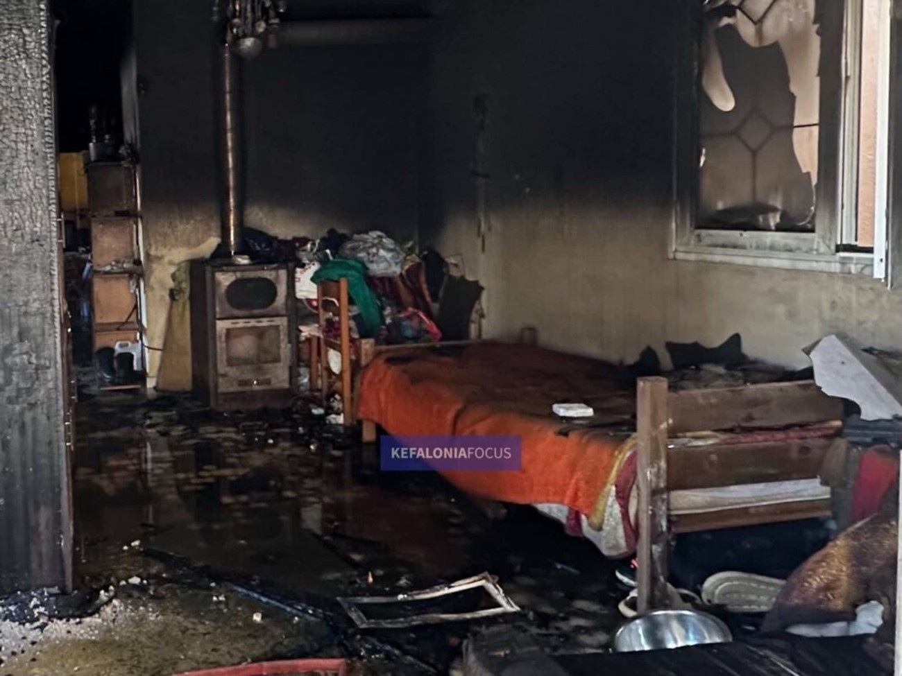 Κεφαλονιά: Σοβαρή κατάσταση για το 3χρονο αγοράκι μετά τη φωτιά στο σπίτι του