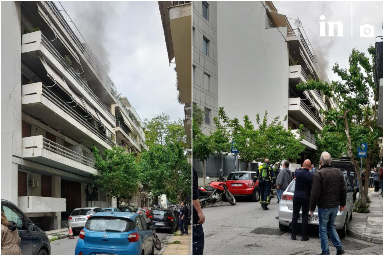 Ιλίσια: Φωτιά σε διαμέρισμα – Πώς εκδηλώθηκε