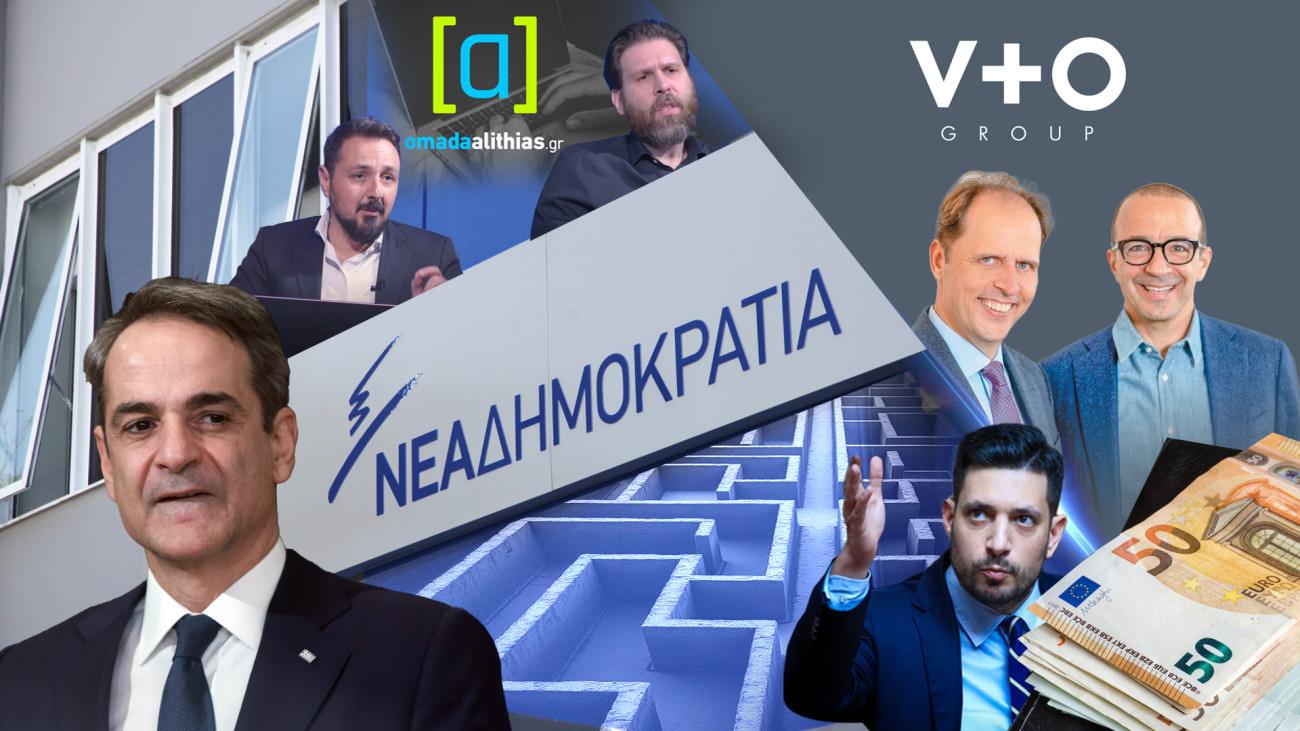 Συμβάσεις χιλιάδων ευρώ μεταξύ του Δημοσίου και εταιρειών ιδρυμένων από γαλάζια παιδιά, μισθοδοτούμενες από την Blue Skies και απασχολούμενες στη ΝΔ – Μαξίμου