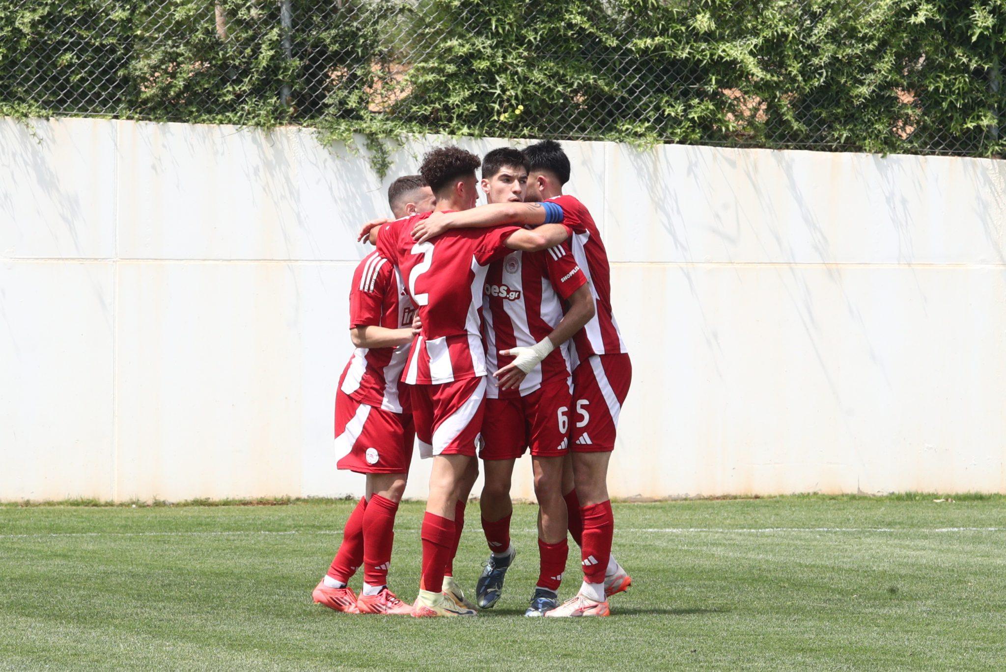 ΑΕΚ Κ19 – Ολυμπιακός Κ19 2-4: Ο Ολυμπιακός πλησιάζει την κατάκτηση του τίτλου