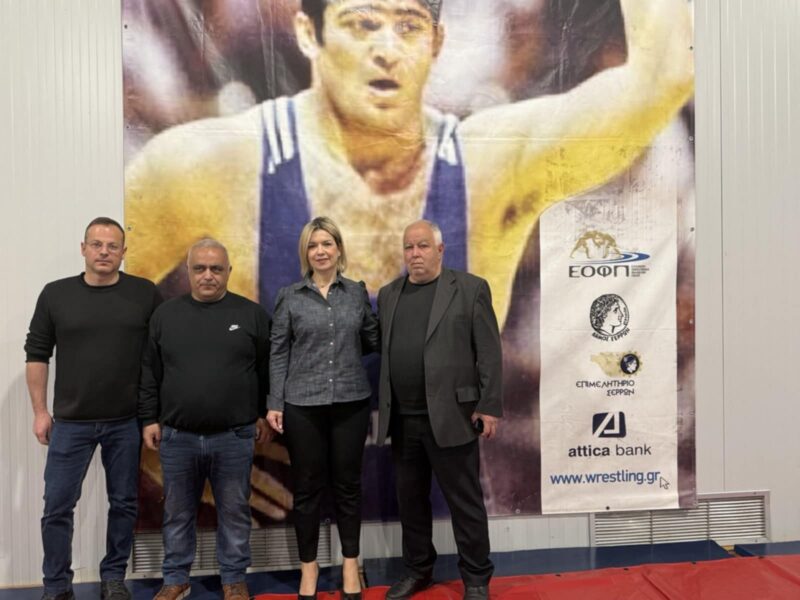 Η Δήμαρχος Λαγκαδά «κλείδωσε» το Τουρνουά Πάλης στη μνήμη Ποικιλίδη – Καραγεωργίου