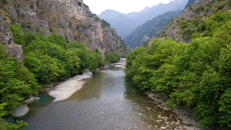 Επείγουσα ανάγκη οικολογικής διαχείρισης του ποταμού Αώου λόγω της απουσίας οικολογικής παροχής στο φράγμα των Πηγών