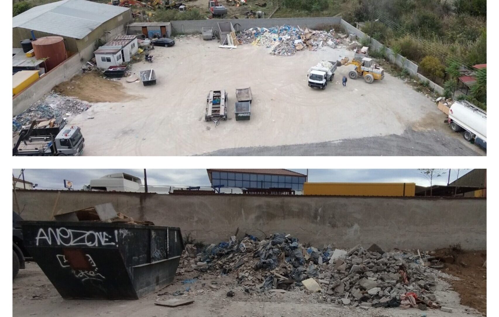 Θεσσαλονίκη: Παράνομη εγκατάσταση αποβλήτων με αμίαντο στο Κορδελιό – Δικογραφία σε βάρος 45χρονου