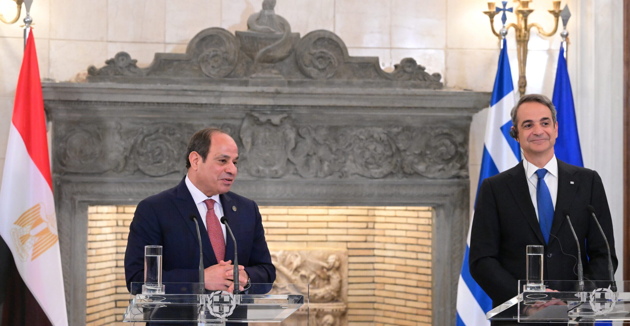 Tηλεφωνική επικοινωνία Μητσοτάκη – Σίσι για Μονή Σινά – Ελληνική αντιπροσωπεία θα μεταβεί στην Αίγυπτο τη Δευτέρα