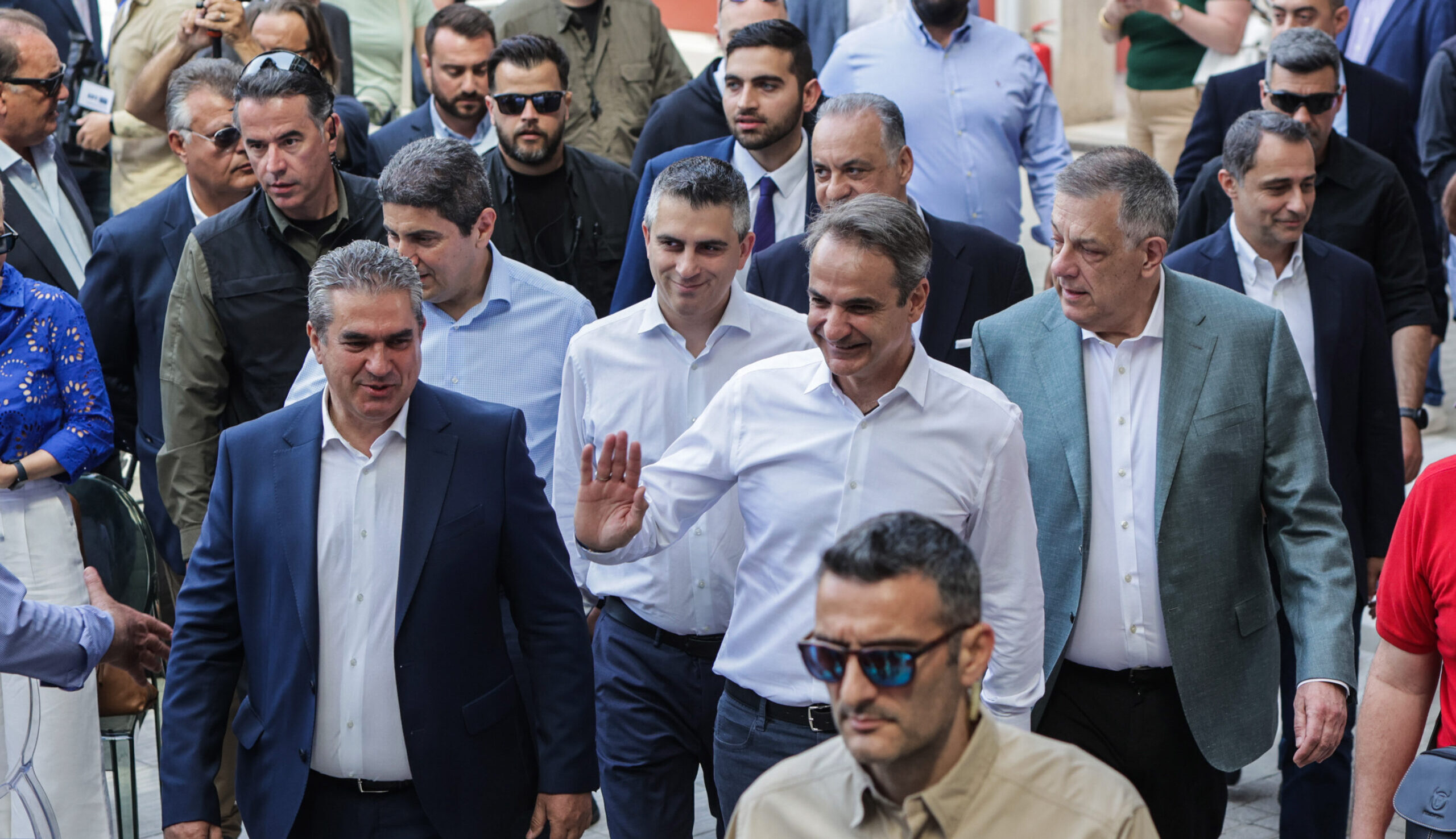 Μητσοτάκης στην Κρήτη για ΒΟΑΚ: «Η χώρα είναι παράδειγμα για τα δημοσιονομικά της – Ας υποδεχτούμε αυτή τη σημαντική υπογραφή»