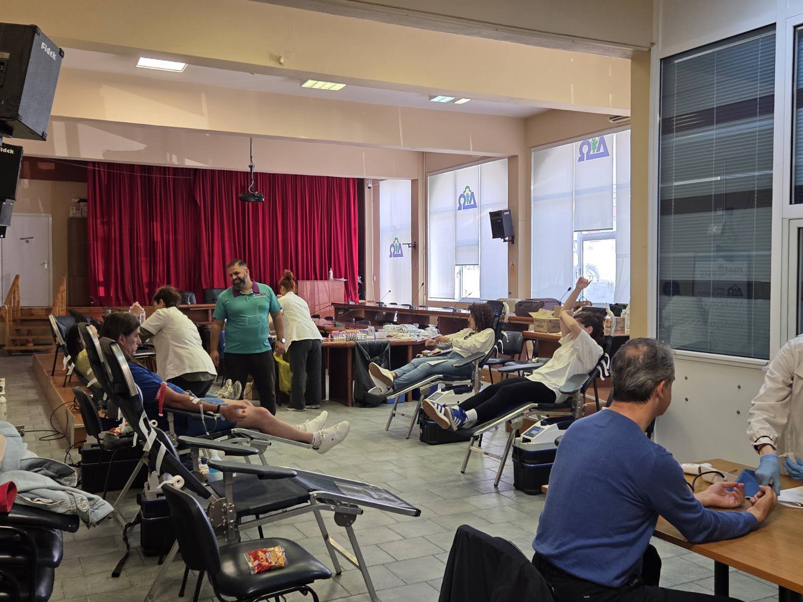 Με επιτυχία η νέα δράση εθελοντικής αιμοδοσίας στον Δήμο Ωραιοκάστρου