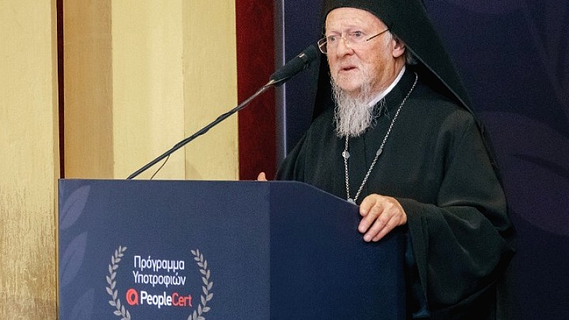 Βραβείο «Οικουμενικός Πατριάρχης Βαρθολομαίος» στον Γιώργο Παπαλιάρη