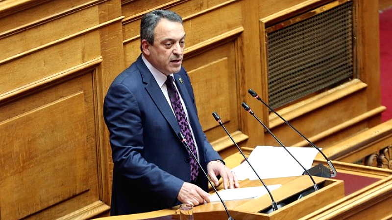 Βουλή: Ο Β. Στίγκας προειδοποιεί για τους κινδύνους της πολιτικής κατευνασμού στην εθνική κυριαρχία
