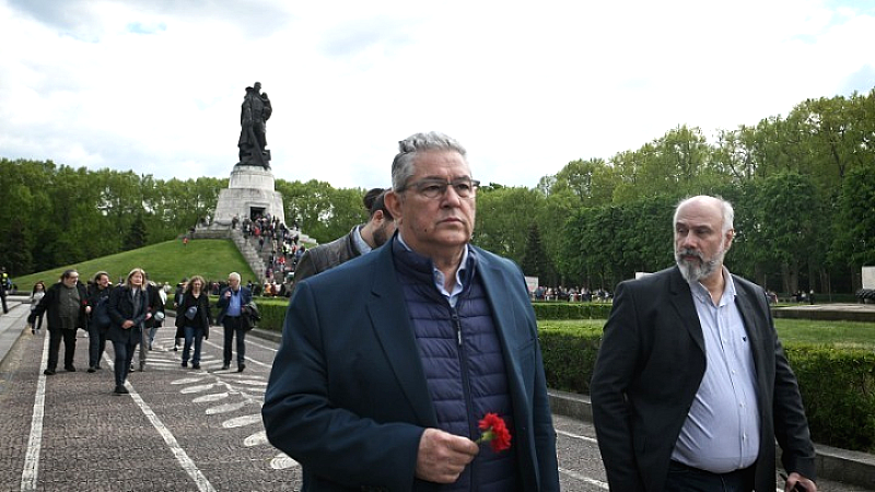 Ο Δ. Κουτσούμπας στο Βερολίνο: 80 χρόνια από την Αντιφασιστική Νίκη των Λαών, η φλόγα παραμένει αναμμένη