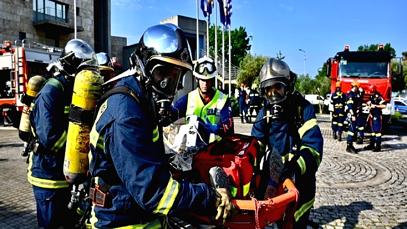 Σενάριο σεισμού στη Θεσσαλονίκη: Άσκηση ετοιμότητας του δήμου Παύλου Μελά