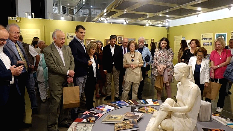 Εγκαίνια της έκθεσης για τα 25 χρόνια λειτουργίας του Τελλογλείου