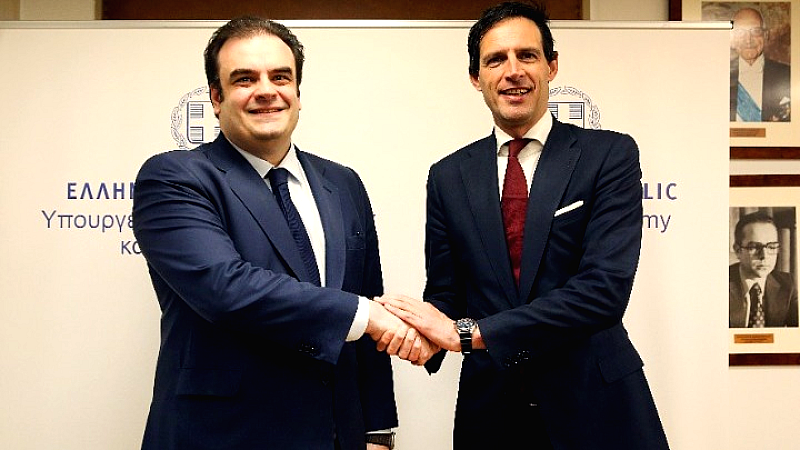 Επίσκεψη του επιτρόπου Κλίματος της ΕΕ, Βόπκε Χούκστρα, στην Ελλάδα