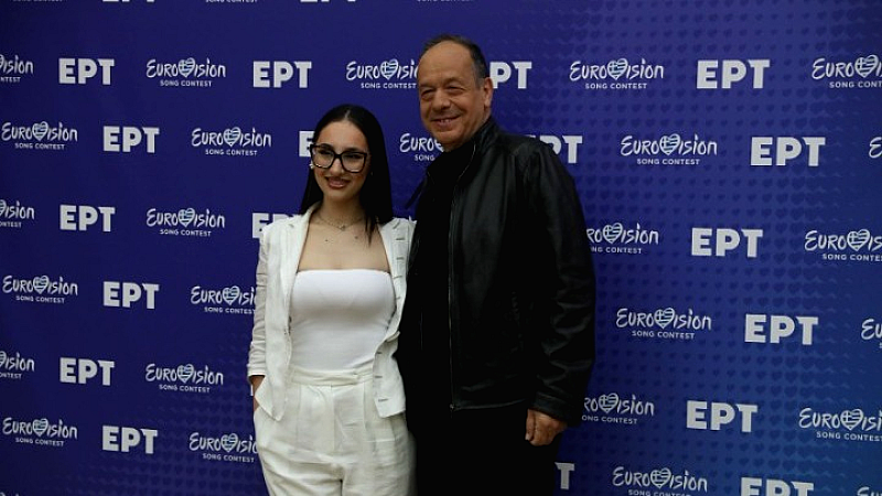 Eurovision 2025: Κλαυδία και το τραγούδι «Αστερομάτα» προετοιμάζονται για τον Β’ Ημιτελικό
