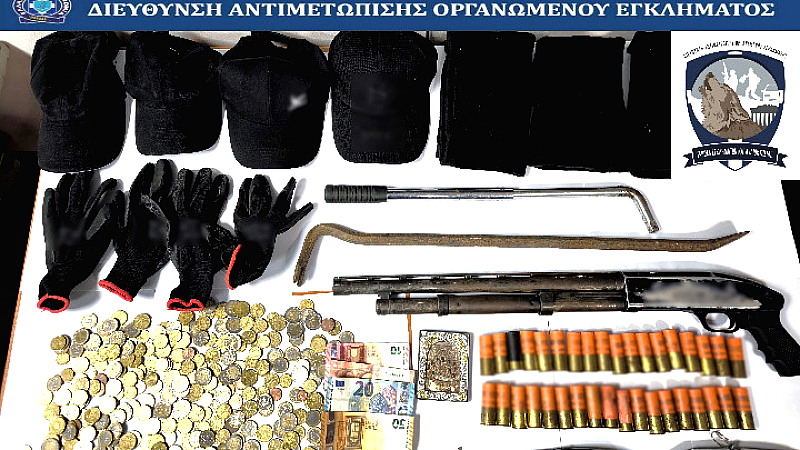 Σύλληψη μελών εγκληματικής οργάνωσης για διαρρήξεις σε ιερούς ναούς