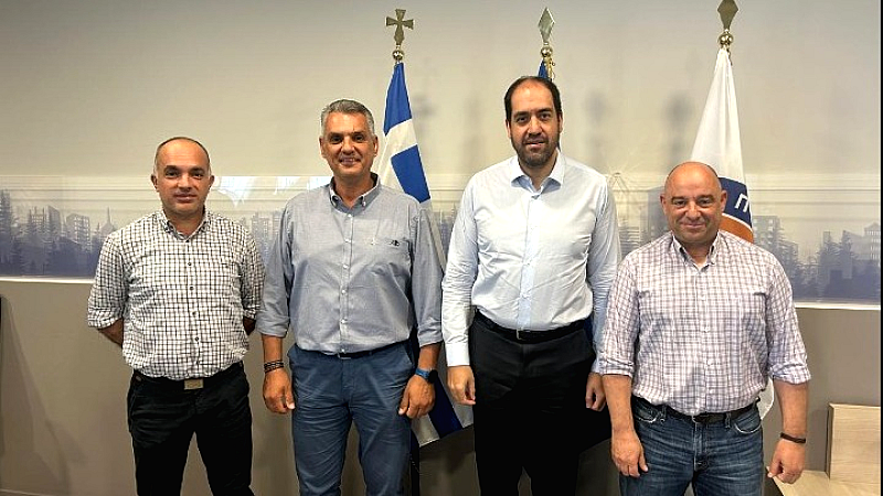 Συνάντηση του Γ. Κεφαλογιάννη με εκπροσώπους εθελοντών πυροσβεστών