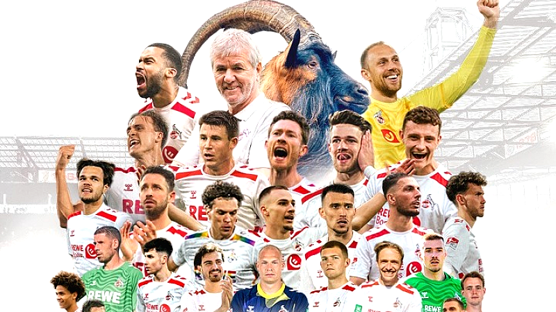 Η Κολονία αναδείχθηκε πρωταθλήτρια στην Bundesliga, ακολουθώντας το Αμβούργο