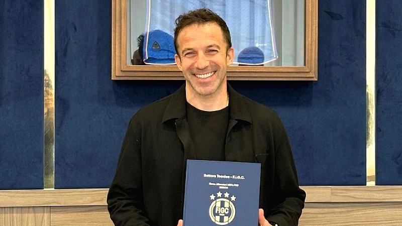 Ο Αλεσάντρο Ντελ Πιέρο απέκτησε δίπλωμα προπονητή UEFA Pro
