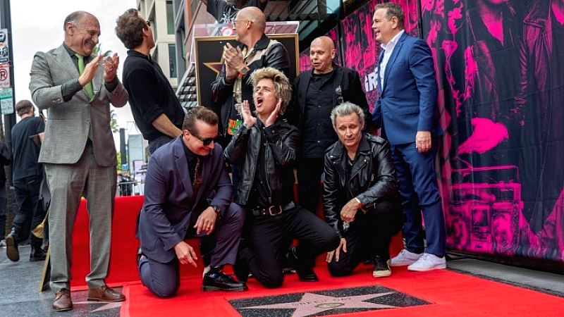 Οι Green Day τιμώνται με αστέρι στη Λεωφόρο της Δόξας στο Χόλιγουντ