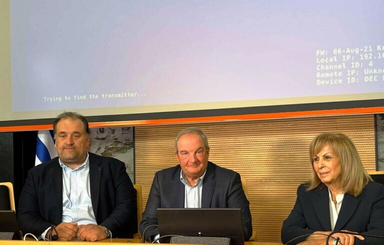 Θεσσαλονίκη: Ο πρώην πρωθυπουργός Κ. Καραμανλής επισκέφτηκε την περιφερειάρχη Κ. Μακεδονίας Αθηνά Αηδονά