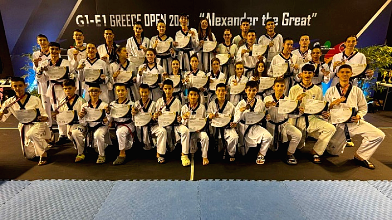 Εντυπωσιακή διάκριση για την Ελλάδα με 45 μετάλλια στη δεύτερη ημέρα του τουρνουά Alexander The Great