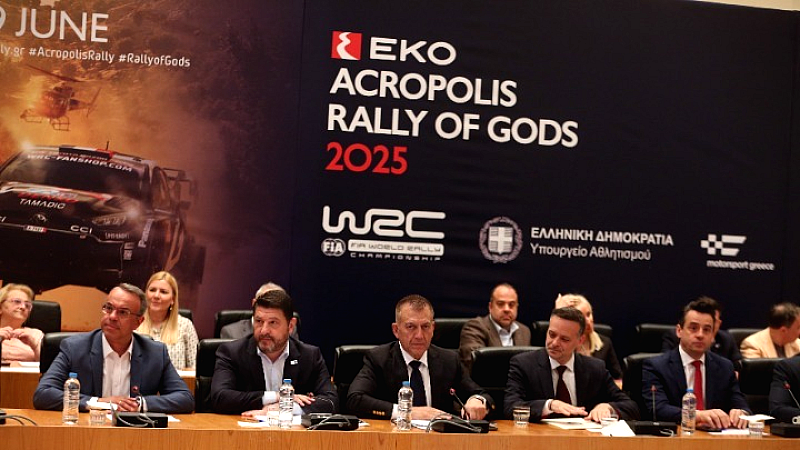 Στο Ζάππειο η εντυπωσιακή υπερειδική διαδρομή του Ράλι Ακρόπολις 2025