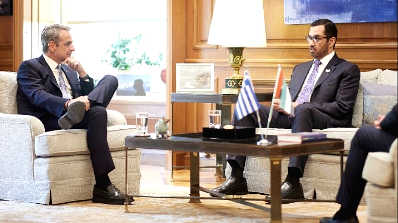 Συνάντηση του πρωθυπουργού με τον υπουργό Βιομηχανίας των ΗΑΕ: Ενίσχυση στρατηγικής εταιρικής σχέσης και ανανέωση φόρου