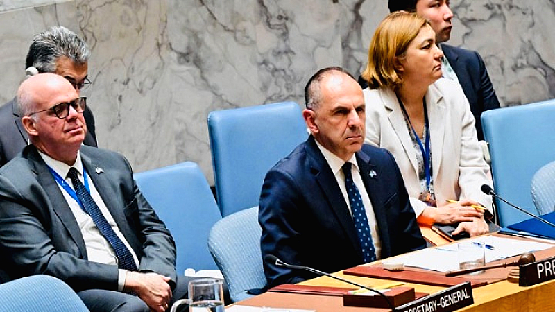 Συνεδρίαση του ΣΑ του ΟΗΕ για την προστασία των αμάχων σε ένοπλες συγκρούσεις υπό την προεδρία του Γ. Γεραπετρίτη