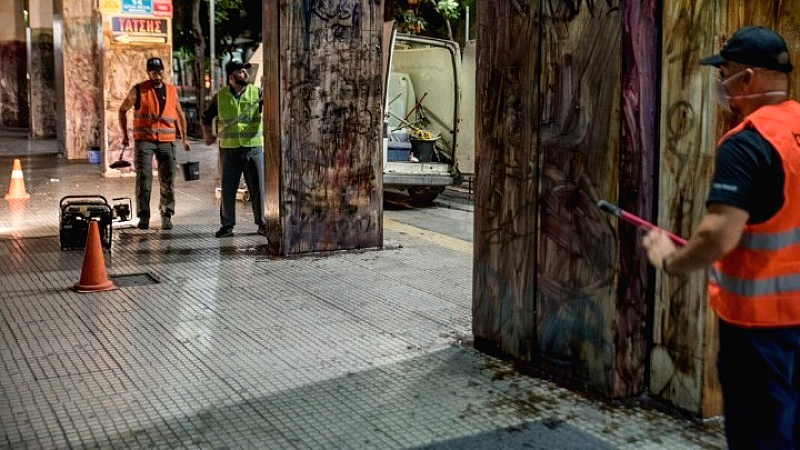 Νέες πρωτοβουλίες καθαρισμού και αντιγκράφιτι σε όλες τις γειτονιές της Θεσσαλονίκης