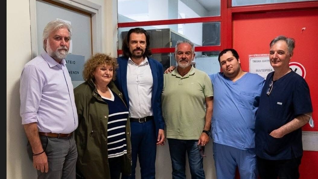 Συνάντηση του Πέτρου Παππά με το Δ.Σ. του Σωματείου Εργαζομένων του Ιπποκράτειου Νοσοκομείου Θεσσαλονίκης