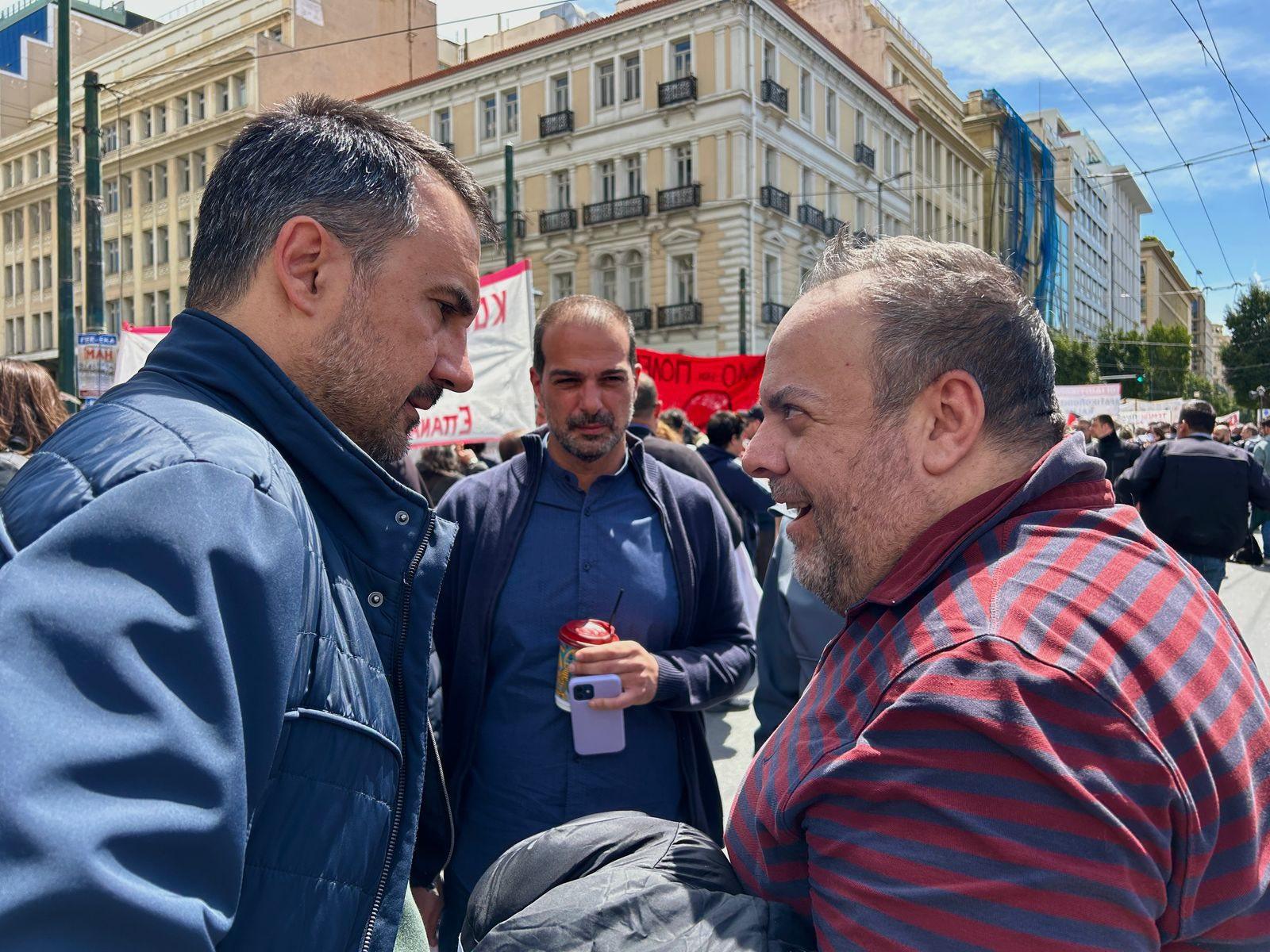 Χαρίτσης: Τιμούμε τους αγώνες των εργαζομένων και τις διεκδικήσεις τους