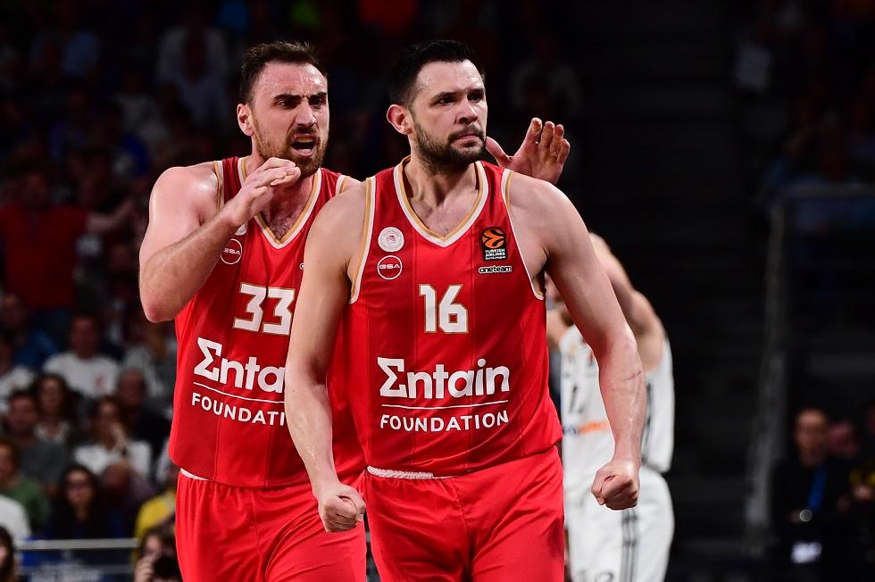 Ολυμπιακός – Ρεάλ Μαδρίτης 86-84: Σημαντική νίκη και πρόκριση στο final 4 της Ευρωλίγκας