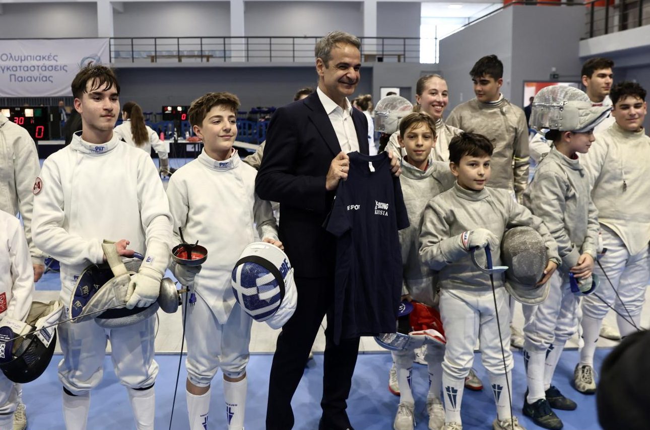 Παιανία: Ο Μητσοτάκης εγκαινιάζει τις ολυμπιακές εγκαταστάσεις για στίβο και ξιφασκία
