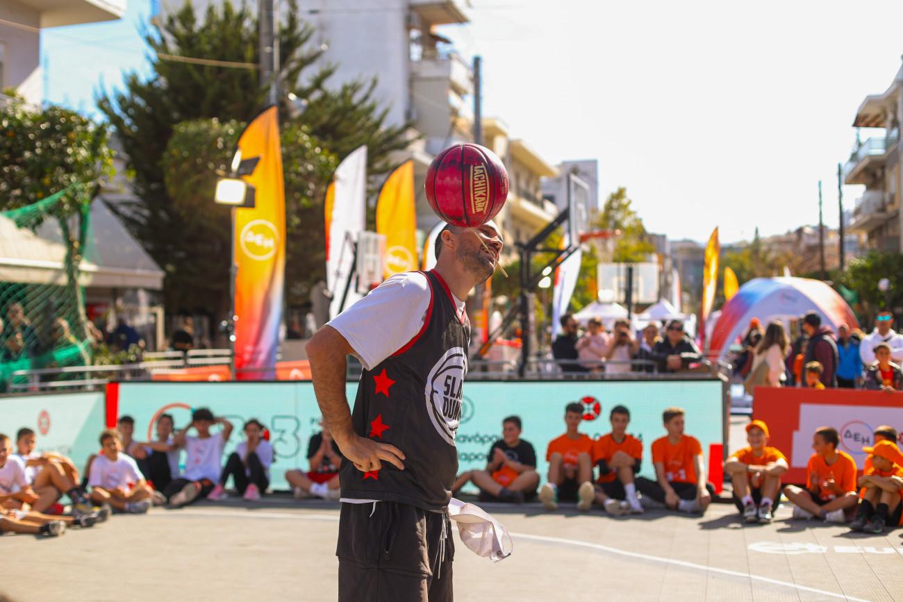 Το ΔΕΗ 3×3 POWER TO THE HOOD by Eurohoops μετατρέπει την Περαία σε αθλητικό προορισμό για όλους