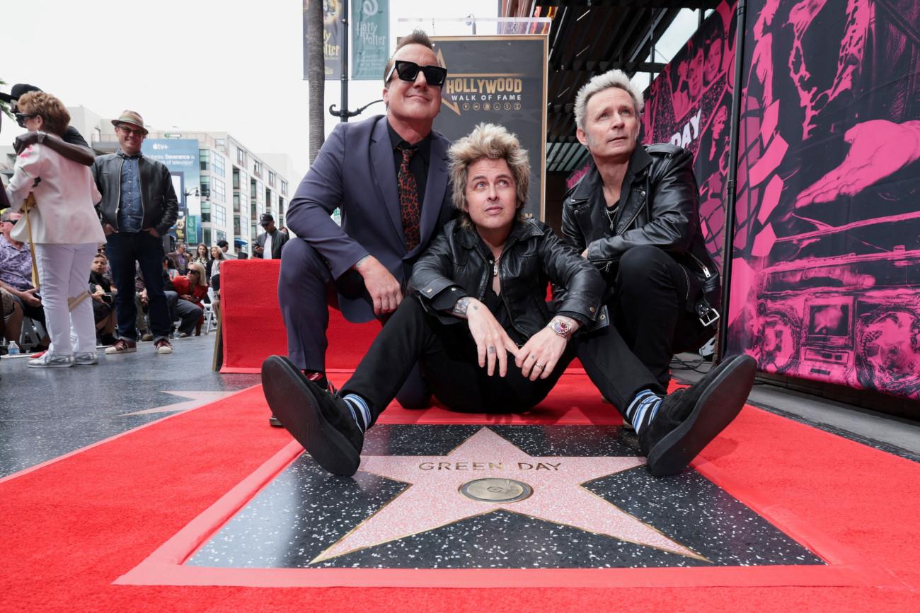Green Day: Απέκτησαν το δικό τους αστέρι στη Λεωφόρο της Δόξας
