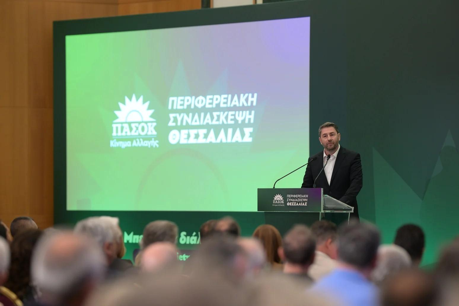 Ανδρουλάκης: Η κοινωνία θα αντισταθεί στον ψευδομονόδρομο που προωθούν τα συμφέροντα υπέρ του Μητσοτάκη