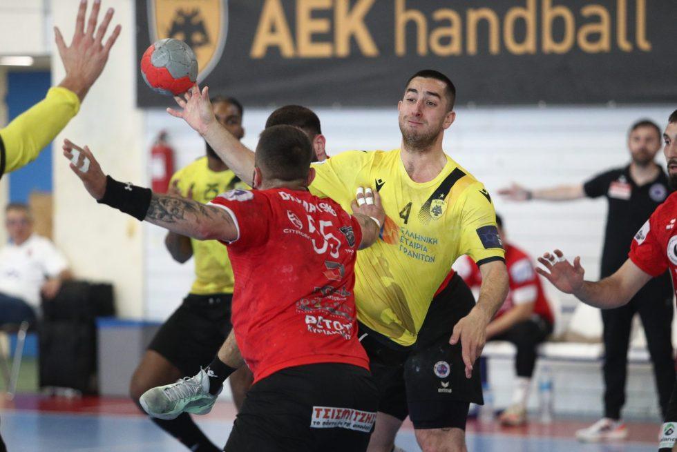 ΑΕΚ – Δράμα 34-31: Δύσκολη νίκη για την Ένωση στον πρώτο ημιτελικό