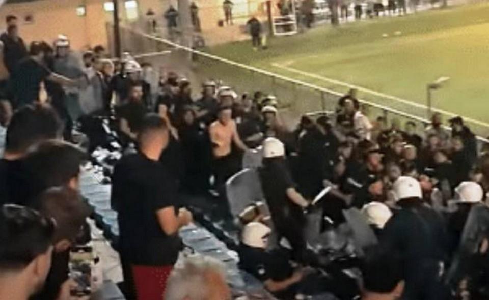 Σοβαρά επεισόδια στην Πάτρα μετά τον τελικό Κυπέλλου Ερασιτεχνών