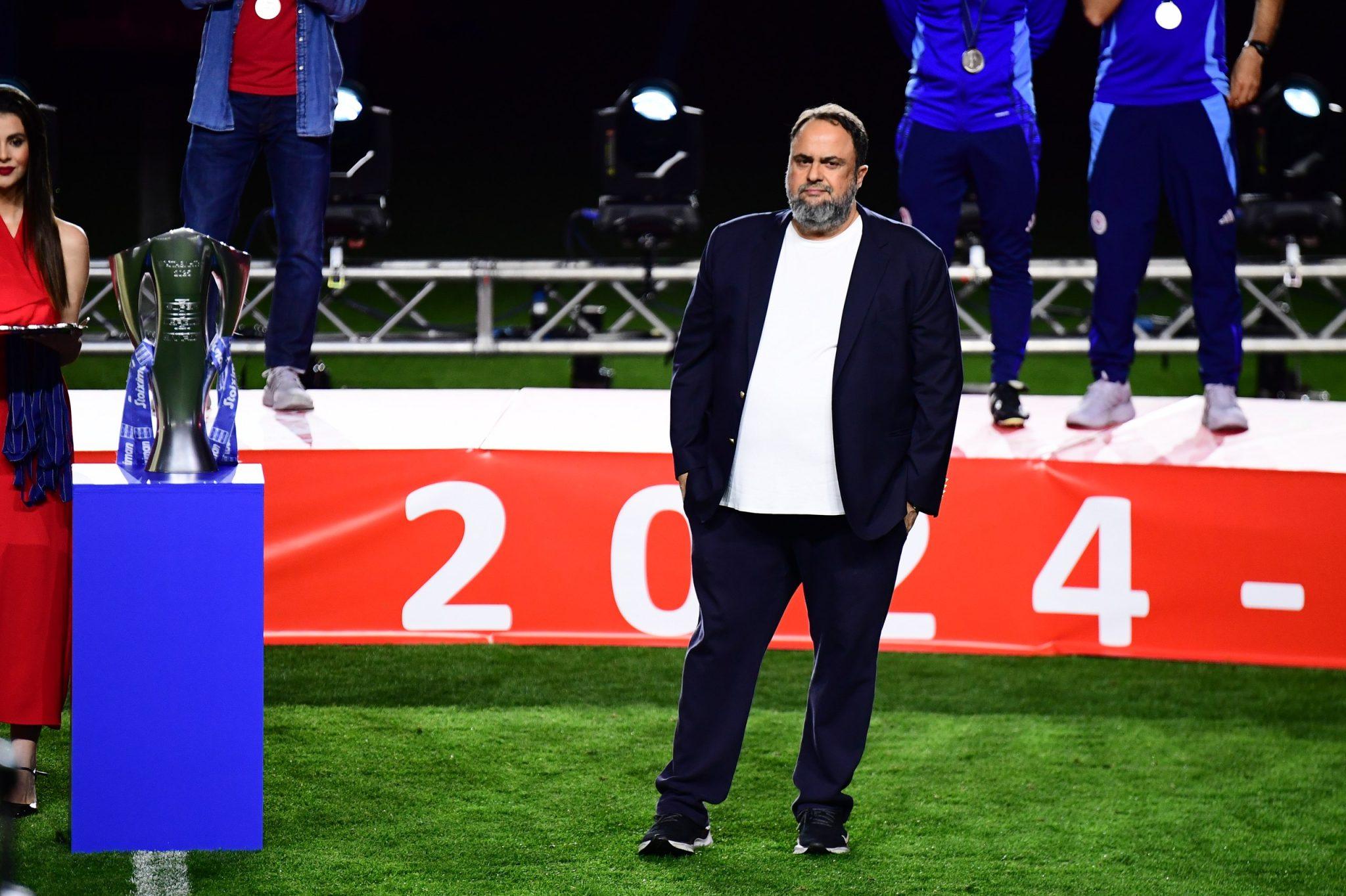 Συγκινημένος ο Βαγγέλης Μαρινάκης: Ονειρευόμαστε ψηλότερα – Η ακαδημία μας θριαμβεύει