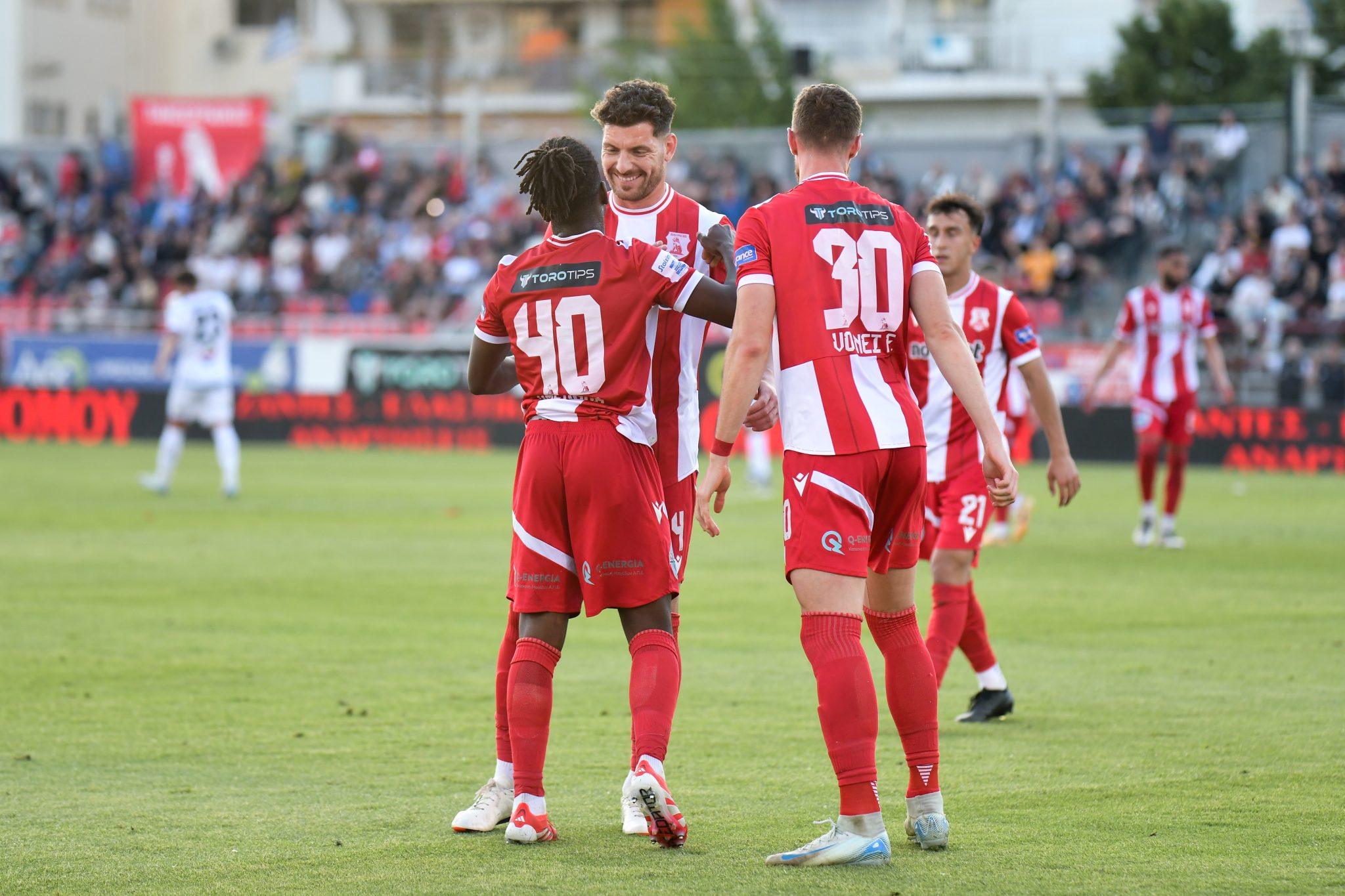 Πανσερραϊκός – Βόλος 3-0: Χρυσό τρίποντο για τα λιοντάρια