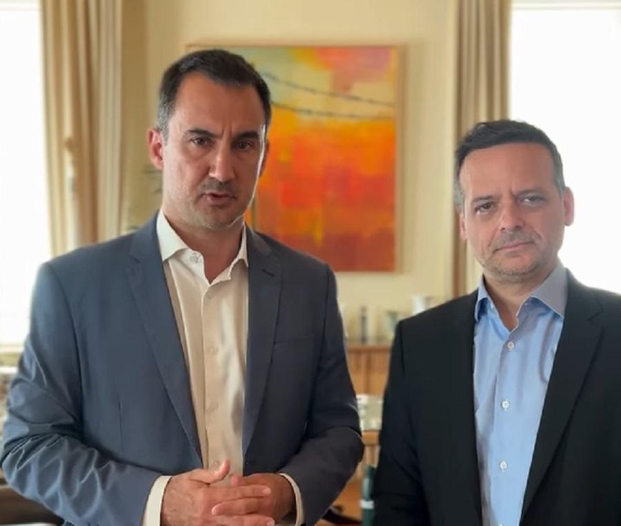 Συνάντηση Χαρίτση – Δούκα: Κοινός στόχος η ενδυνάμωση της τοπικής αυτοδιοίκησης