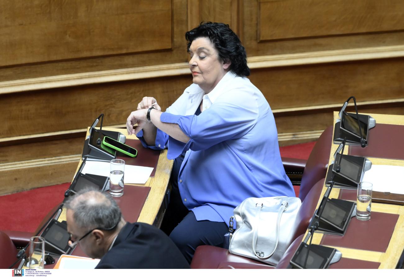 Κόντρα Κανέλλη – Κωνσταντοπούλου στη Βουλή: Μίλησε 27 λεπτά αντί για 5